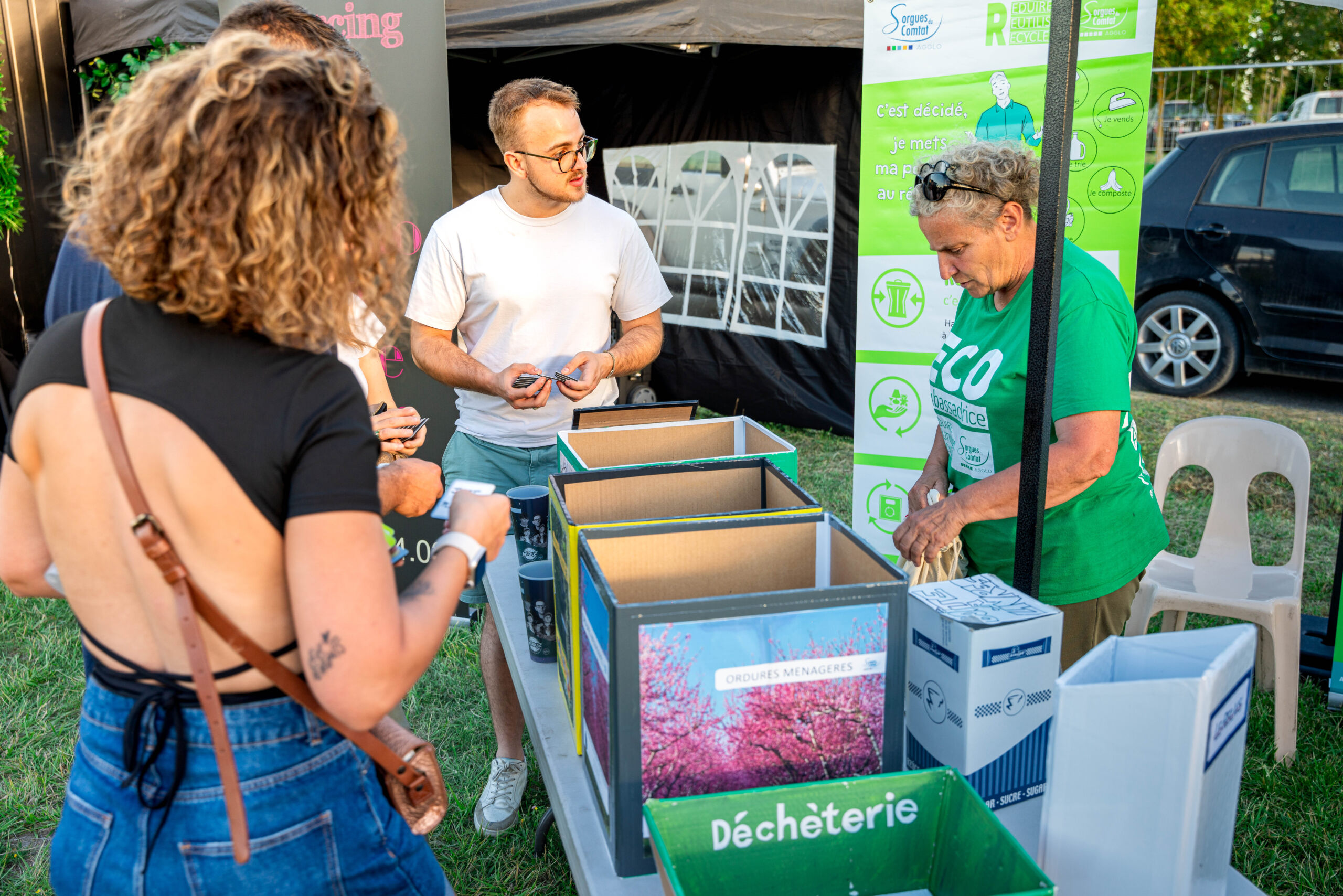 SENSIBILISATION DES FESTIVALIERS